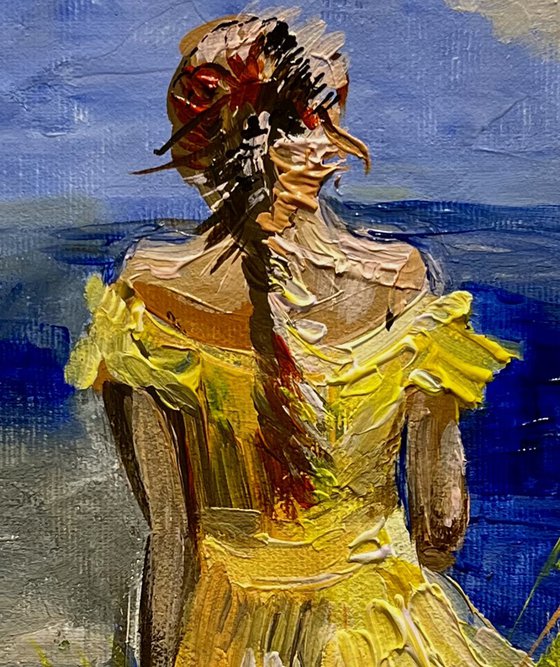 Beauty in a Yellow Dress