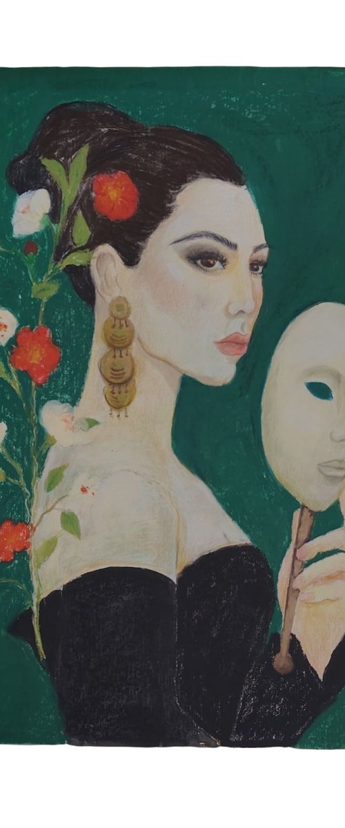Portrait of a lady by Kira K. Sadian