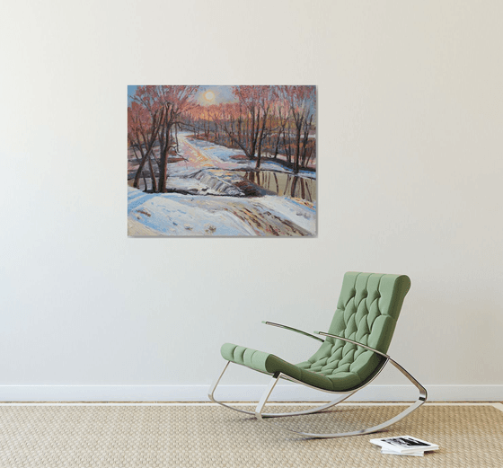 Evening at the waterfall