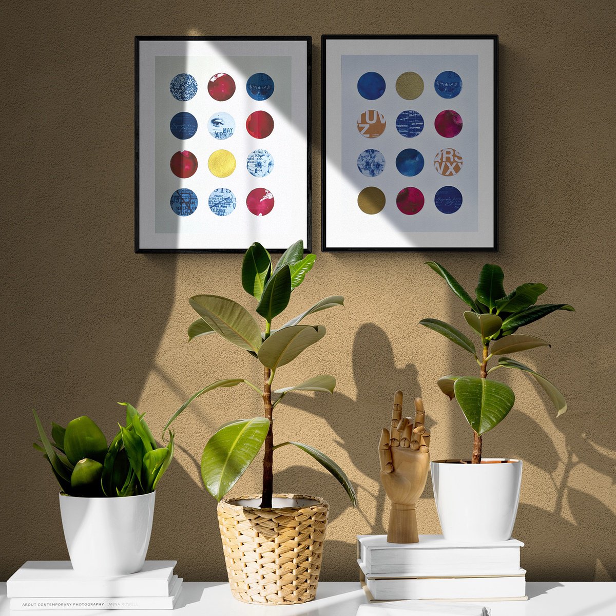 Botanical Collage By Manel Villalonga, 11 X 14", 70 Memories, Original Artwork