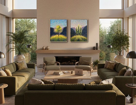 Where Silence Becomes Joy - light frame