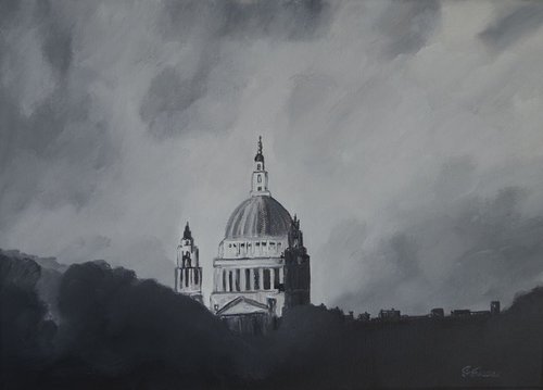 Mist over St Paul's by Graham Evans
