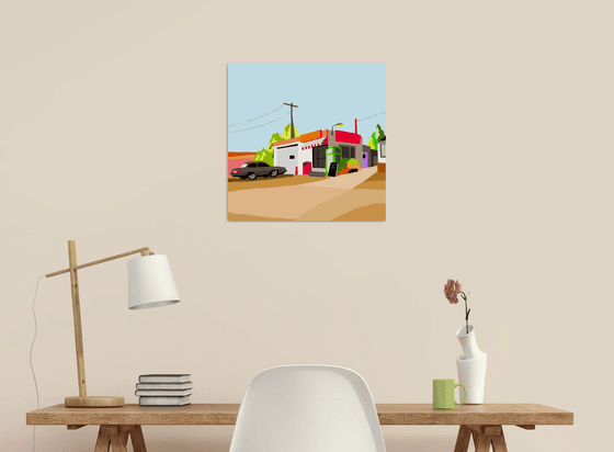 Restaurant (Restaurante)  (pop art, landscape)