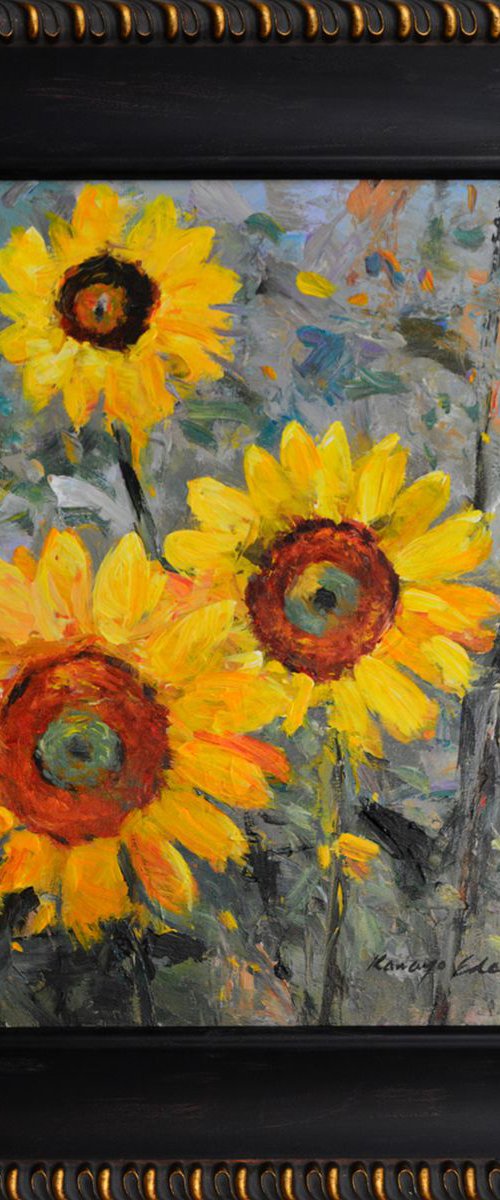 Sunflowers by Kanayo Ede