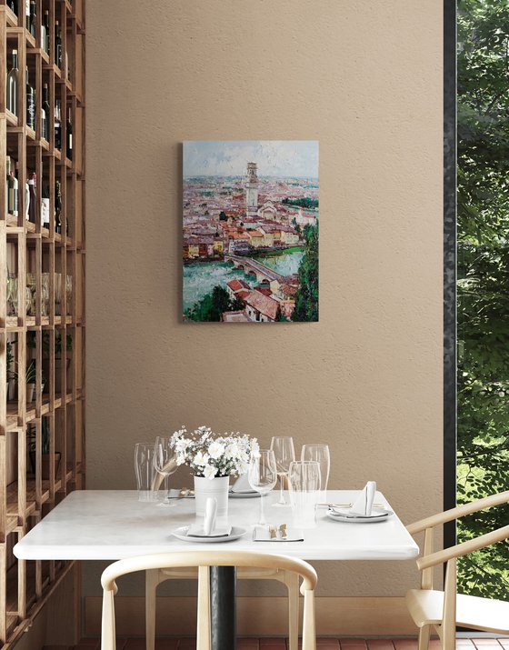 Verona Italy painting