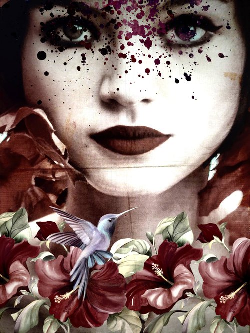 Write me a Poem of silence - Portrait - Photography - Surreal - Manipulated by Carmelita Iezzi