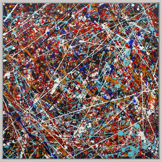 Kinetic Flux (Framed)