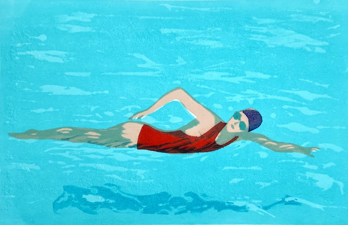 Swimming Solo by Drusilla Cole