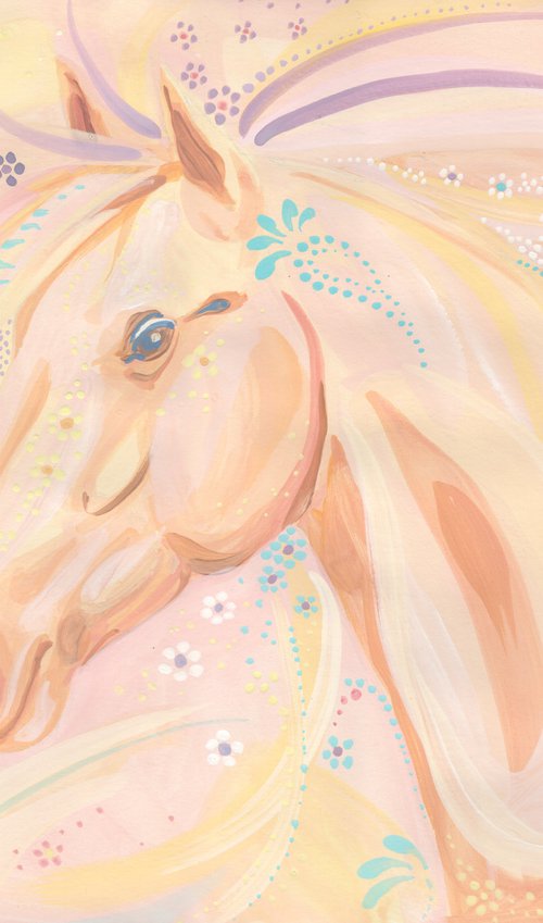 Fairy-tale horse by Jolanta Czarnecka