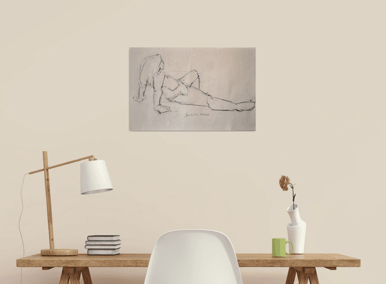 Study of a female Nude -No 647