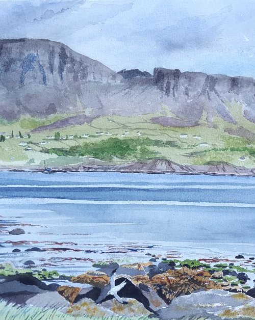 Staffin Bay, Isle of Skye by Morag Paul