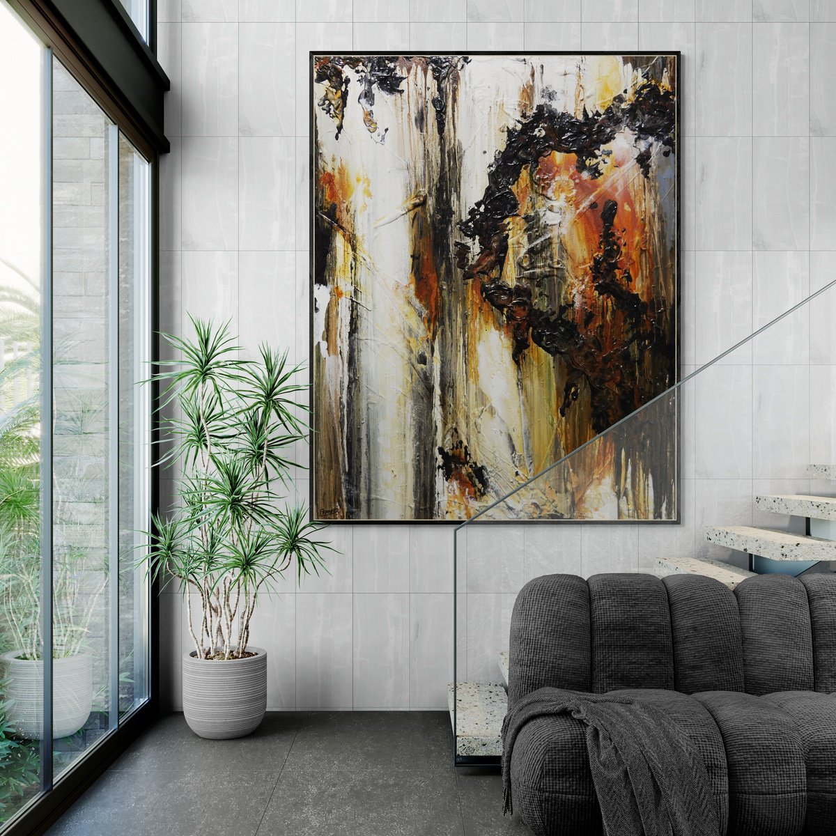  Ghosted Gum By Franko, 55 X 71, Artwork For Sale On Artfinder