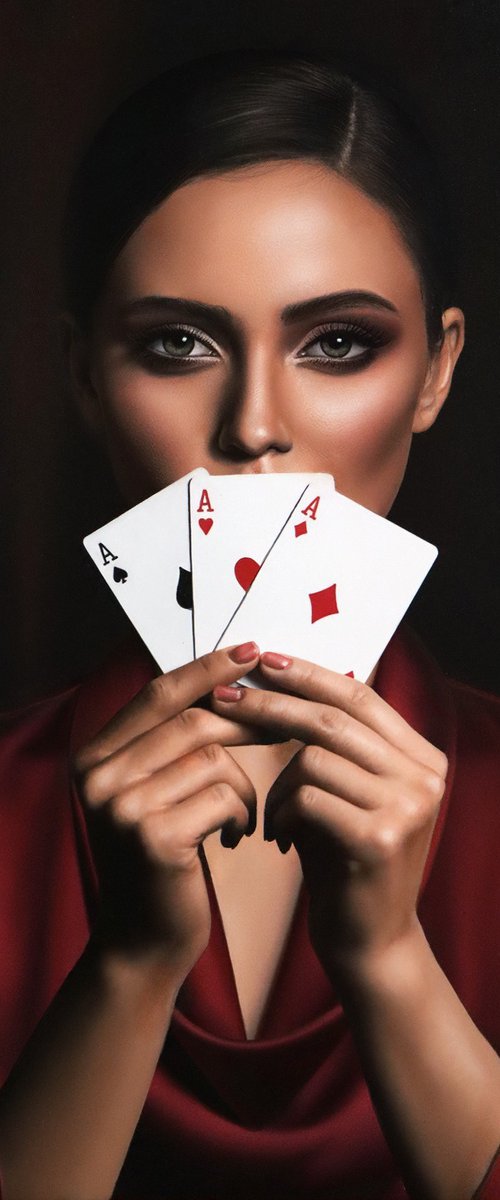 Winning hand by Ivan Pili
