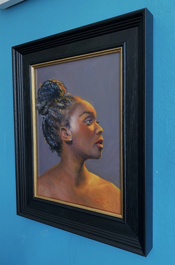 Young Black Woman.