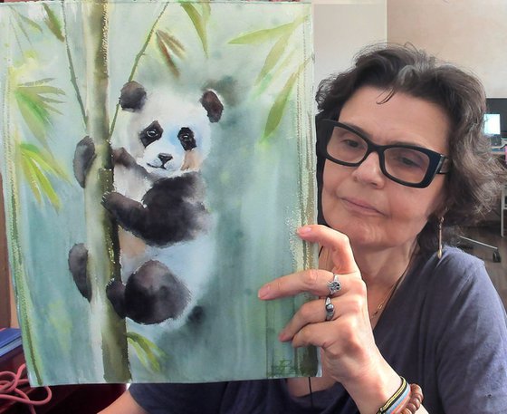 Playful Panda
