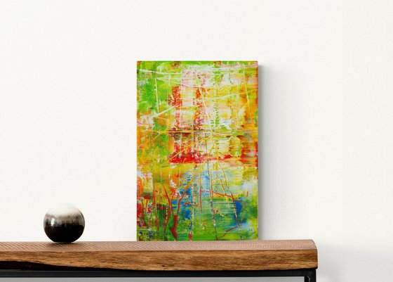 45x30 cm Small Abstract Painting Original Oil Painting Canvas Art