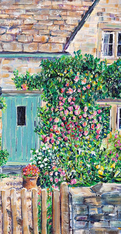 SUMMER COTTAGE GARDEN by Diana Aungier-Rose