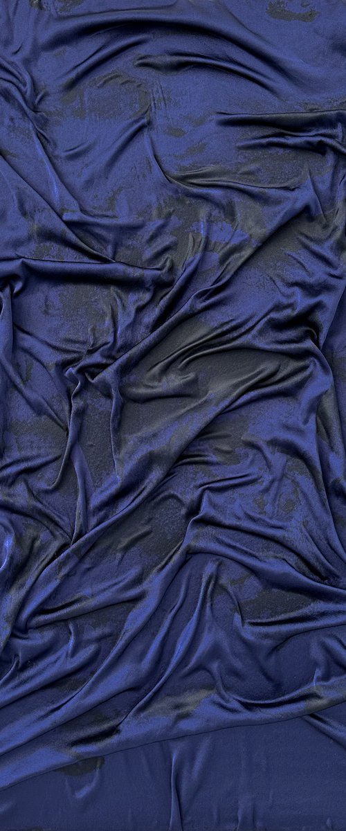 After the Night Fell: Deep Blue Silk by Kristina Mallen