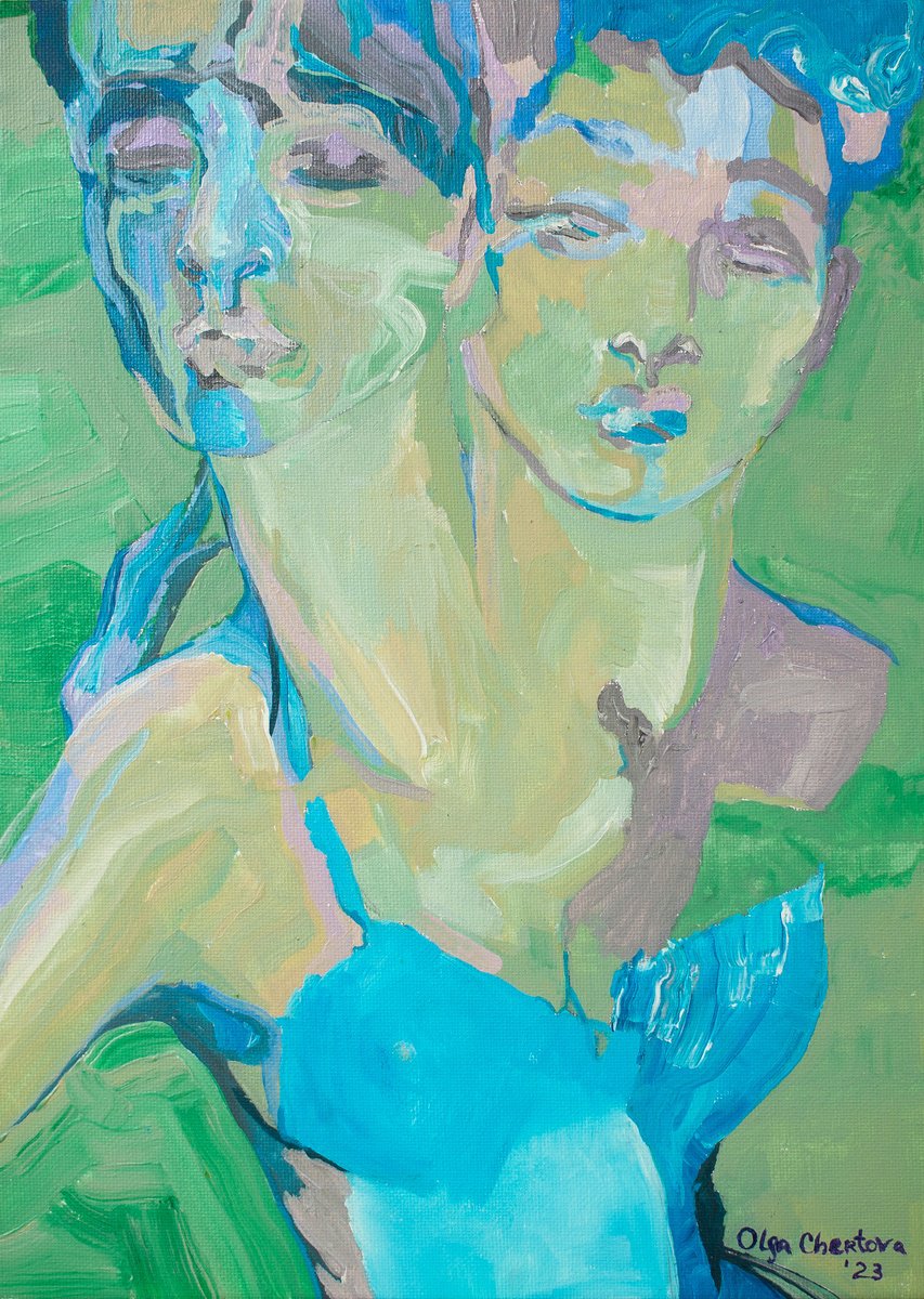 Dreaming on green by Olga Chertova