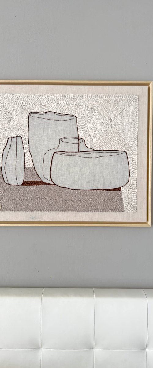 Vase Composition XVI’25 by Milena Paladino