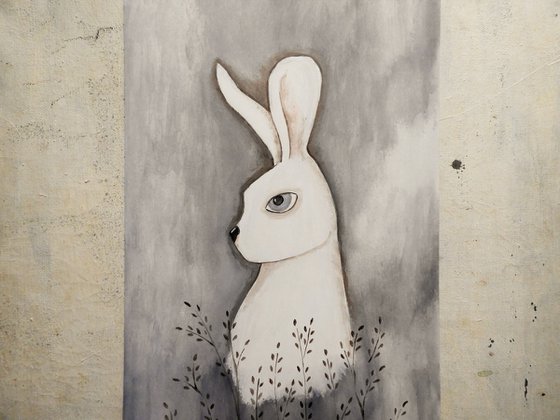 The white rabbit