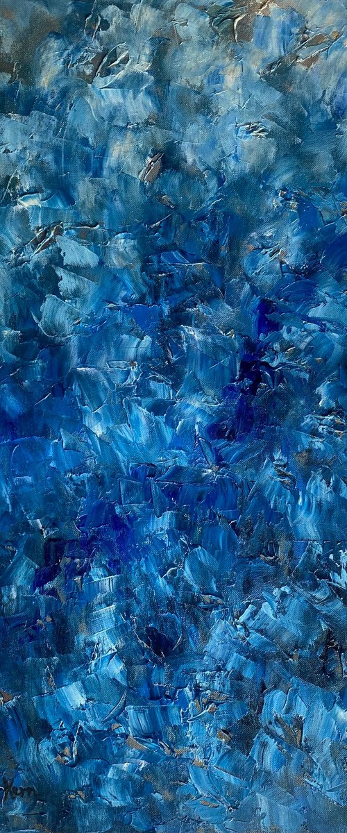 Blue Waves by Deepa Kern