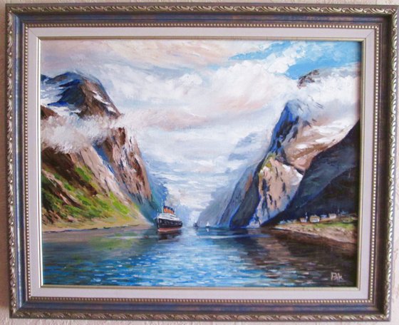 Fjords of Norway. Titanic
