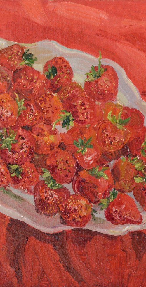 Strawberries by Alona Lesnichenko
