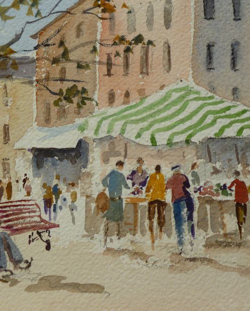 Piazza Santa Margherita, Venice by Maire Flanagan