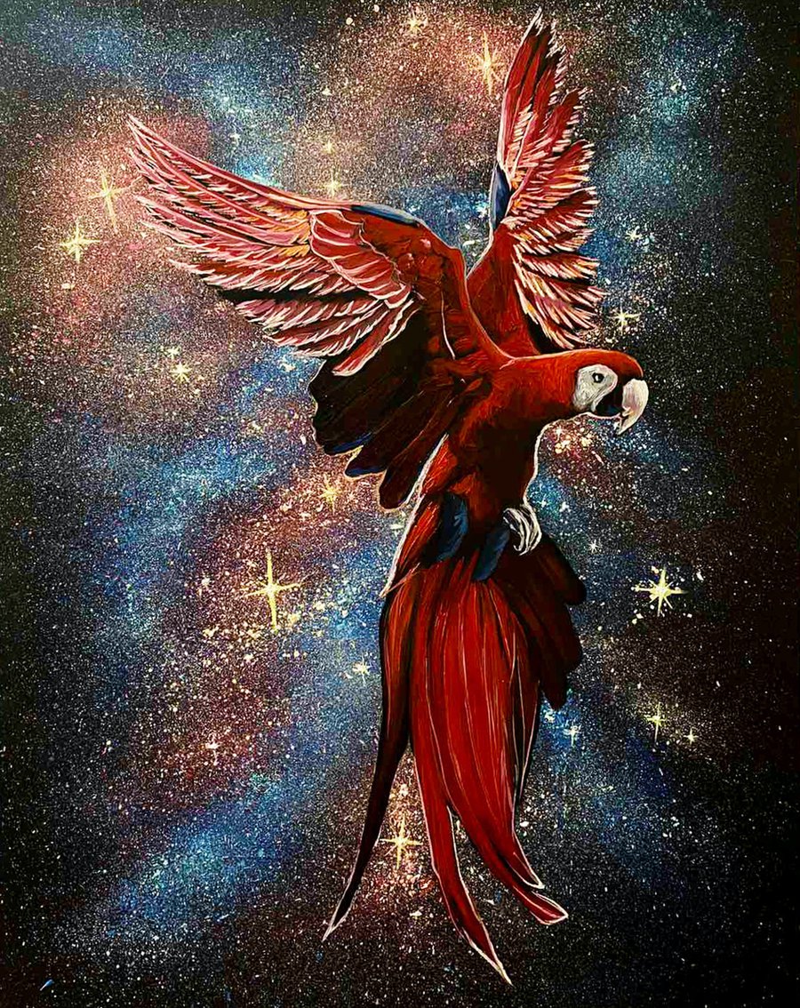 Parrot Oil Painting Elena Adele Dmitrenko Artfinder 7af0e168bc554ebbb7acce2e3dcb930f Opt