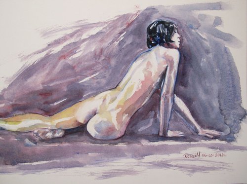female nude back view by Rory O’Neill