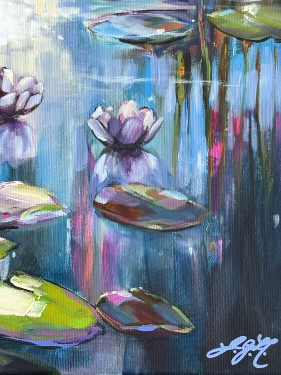 Light & Water Lilies 1