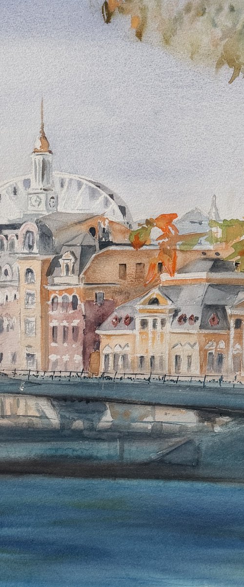 A house by the water by Irina Ponna