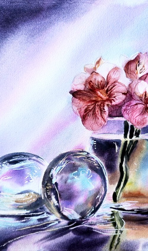 Flower Glass by Aneta Gajos