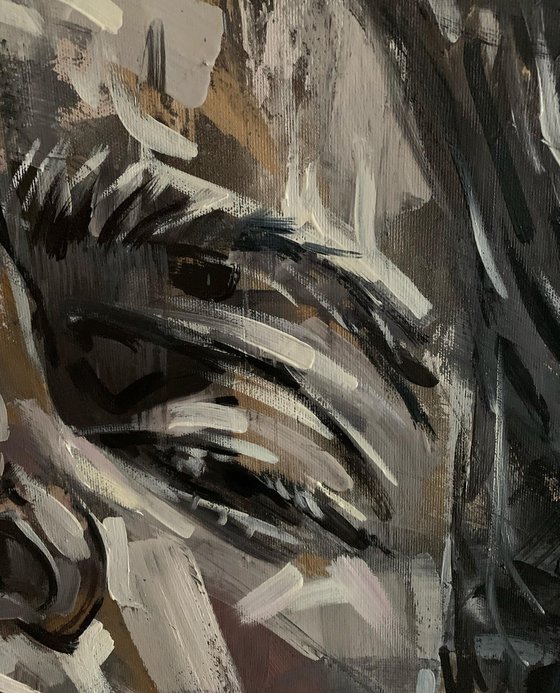 Large male portrait of Manurios