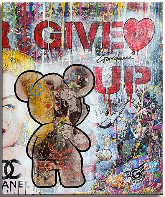 Teddy Bear Never Give Up