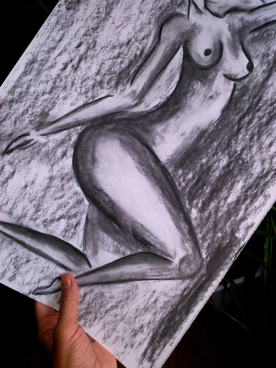 Female Nude Painting