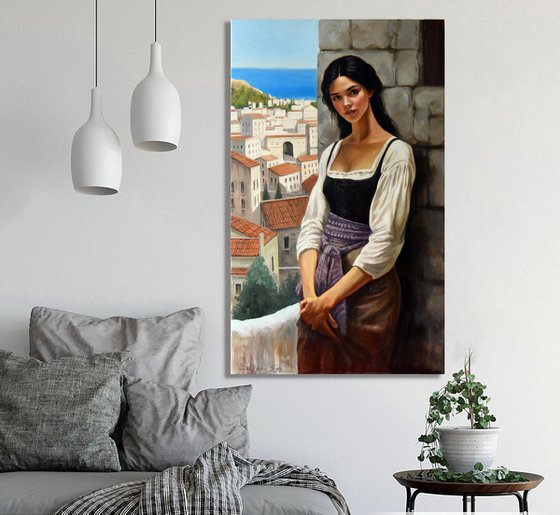 The Mediterranean girl V