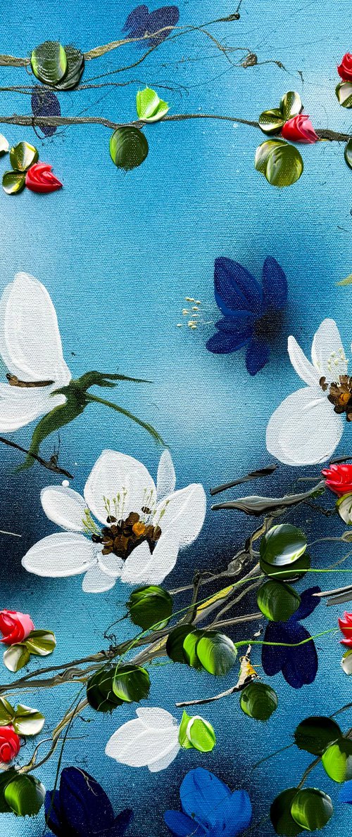 Blue Flow III by Anastassia Skopp