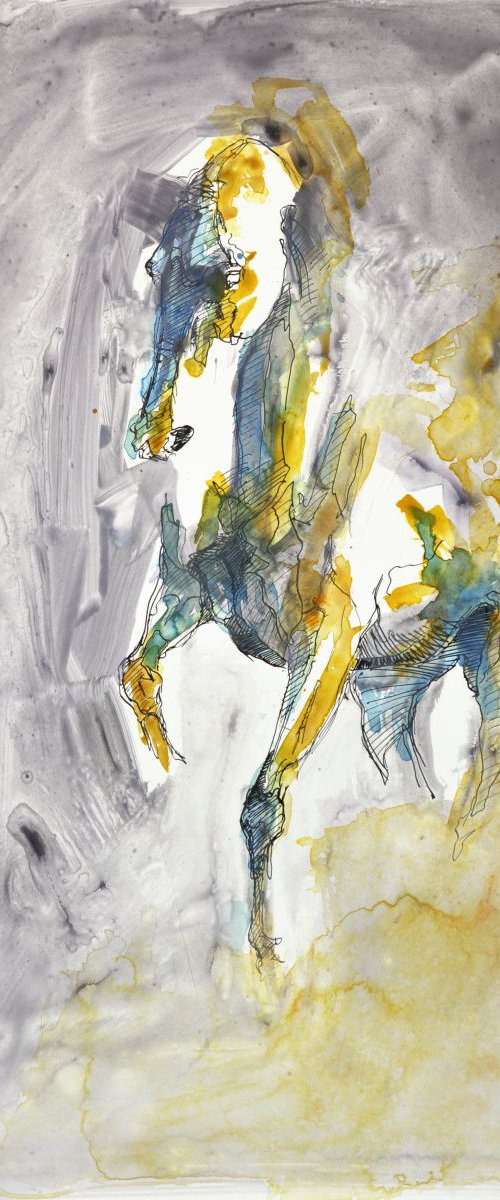 Equine Nude 57t by Benedicte Gele