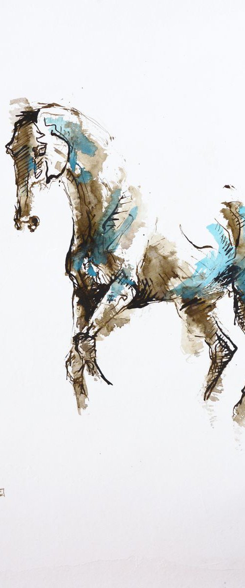 Equine Nude 6a by Benedicte Gele