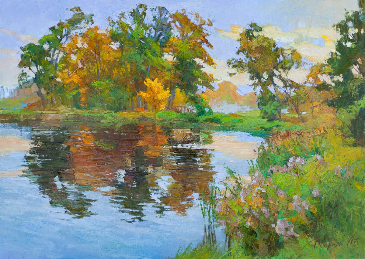 The beginning of autumn Oil painting: Aleksandr Korol | Artfinder