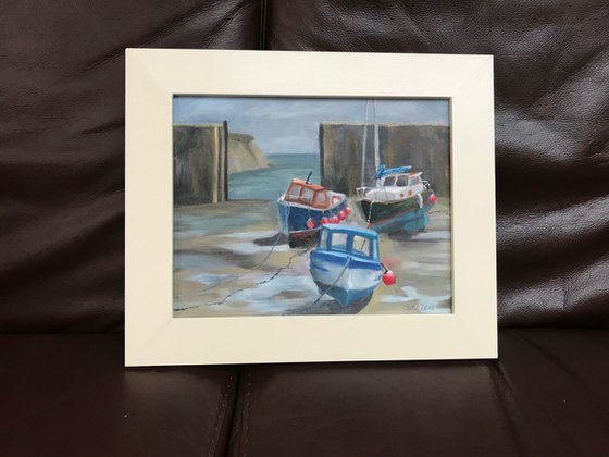 Boats at Low Tide