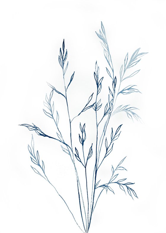 Grass Study No. 4