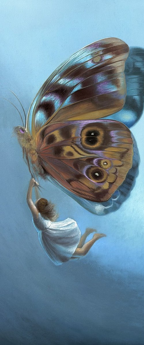 Flies away with the gust of wind by Anastasia Parfilo