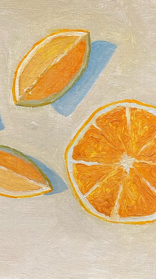 orange — modern still life by ILDAR MINNEGALIMOV