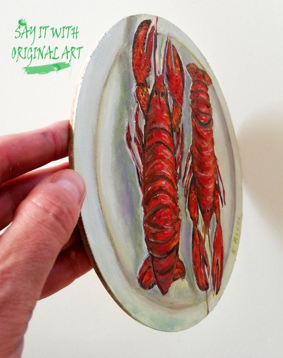 Lobsters in a Plate