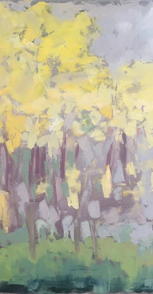 Trees in Sunlight by Lizzie Butler