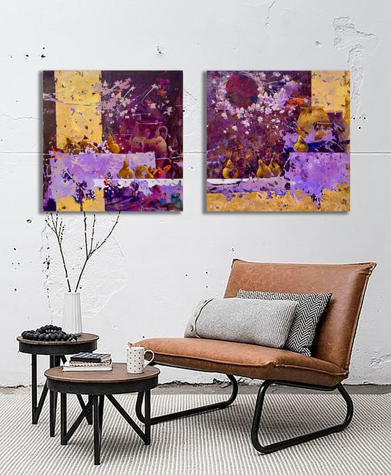 Circle of Life. diptych