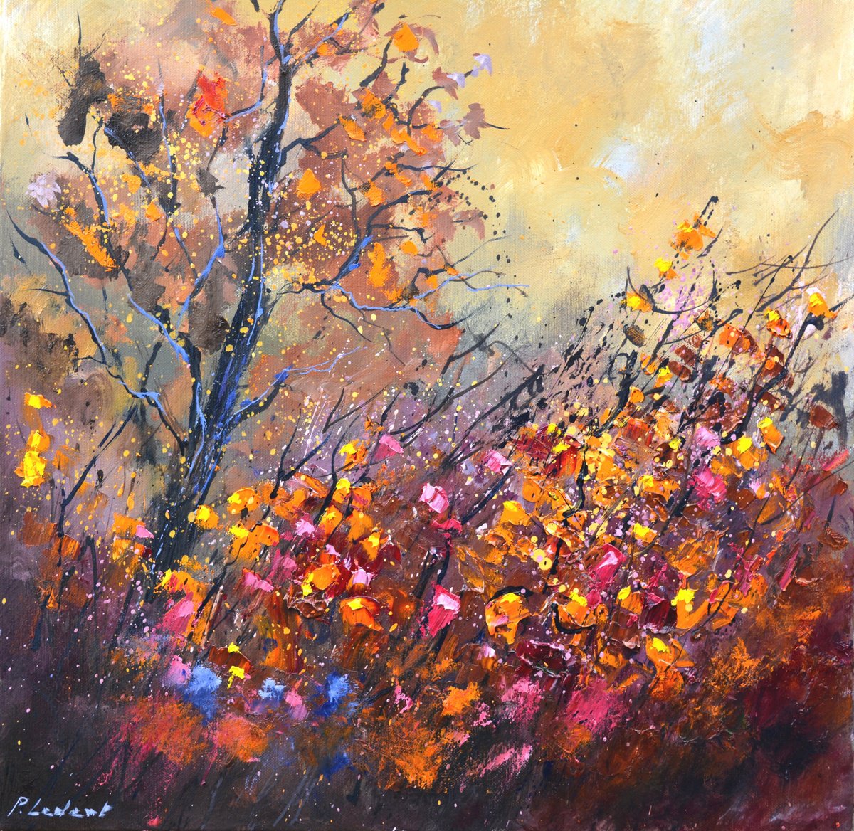 Autumn Is In The Air By Pol Henry Ledent, 20 X 20, Artwork For Sale On Artfinder